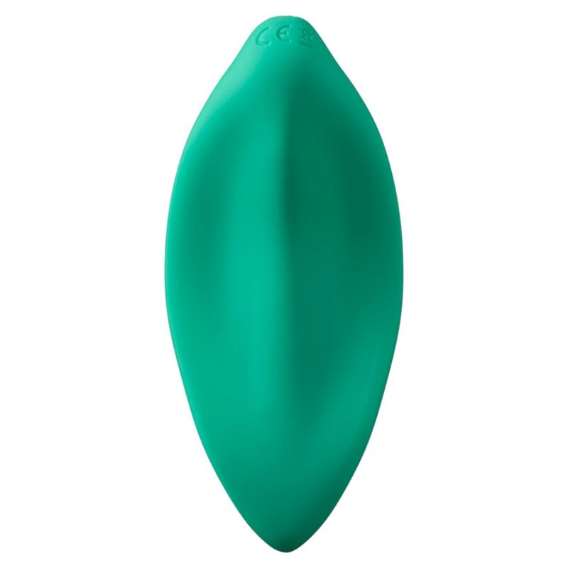 Stimulateur clitoridien ergonomique flexible Wave — vue de profil
