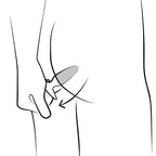 Plug anal vibrant en silicone doux — finition matière