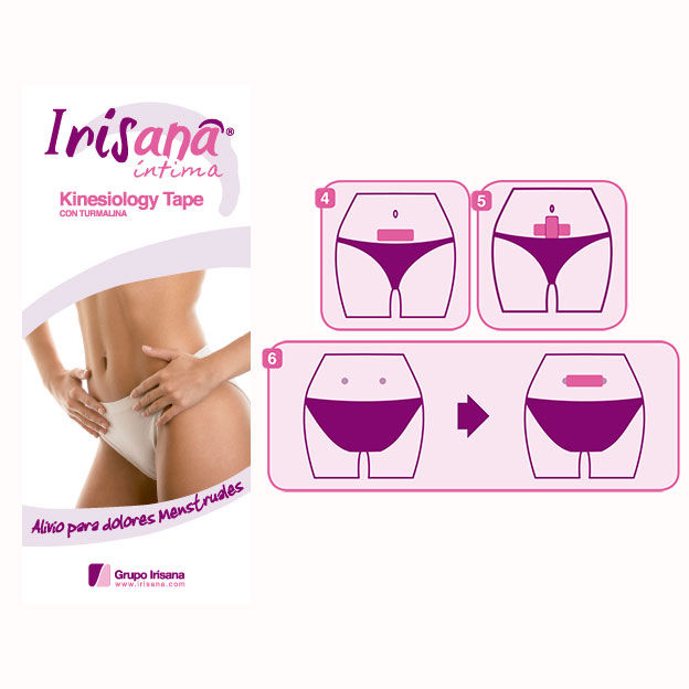 Ruban auto-adhésif élastique confort menstruel — vue principale
