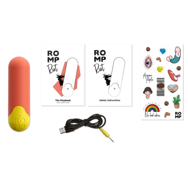 Mini vibromasseur balle multifonction Riot — emballage produit
