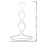 Chapelet anal en silicone flexible — emballage produit