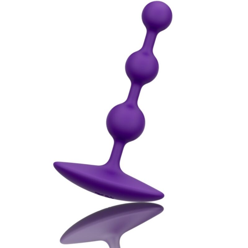 Chapelet anal en silicone flexible — détail produit