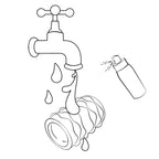 Masturbateur masculin réversible texturé transparent Mosh — finition matière