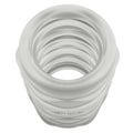 Masturbateur masculin réversible texturé transparent Mosh — vue principale