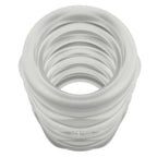 Masturbateur masculin réversible texturé transparent Mosh — vue principale