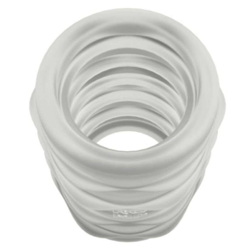 Masturbateur masculin réversible texturé transparent Mosh — vue principale
