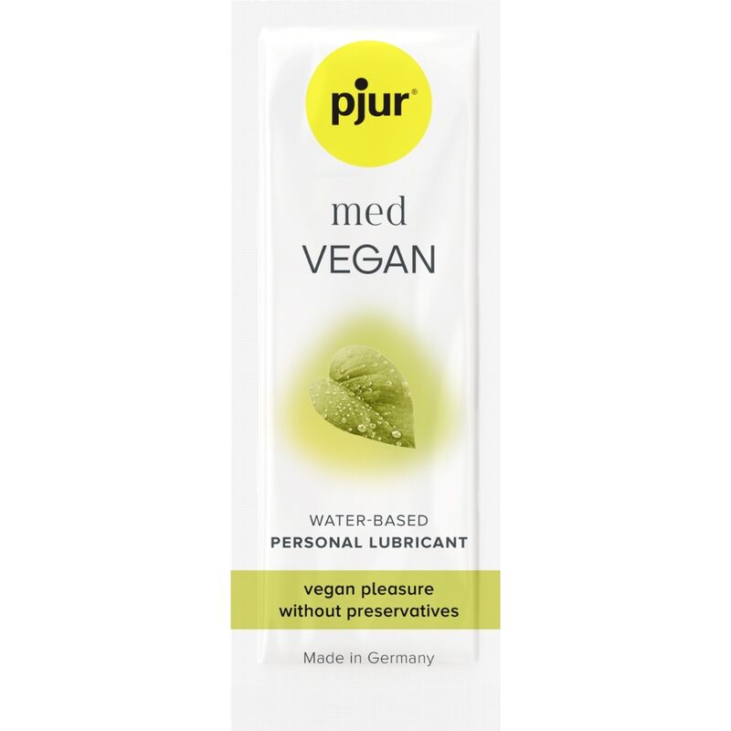 Échantillon lubrifiant vegan base eau dose 2 ml — vue principale