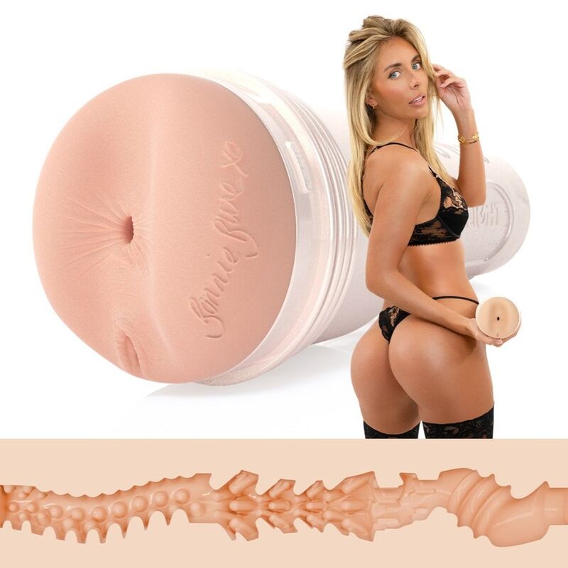 Masturbateur anal réaliste à points de pression sculptés — vue principale