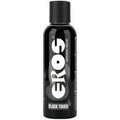 Flacon noir du lubrifiant Eros Black Touch à base d'eau, vu de face, 150 ml