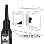 Applicateur de lubrifiant anal taille L — illustration de format compatible avec le transport en avion