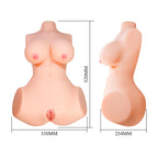 Schéma des dimensions de l'Annie XXL : vue de face 520 mm de haut et 350 mm de large, vue de profil 254 mm de profondeur