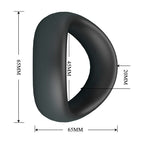 Schéma des dimensions de l'anneau Valen : 65 mm de diamètre extérieur, 45 mm de diamètre intérieur, 20 mm d'épaisseur