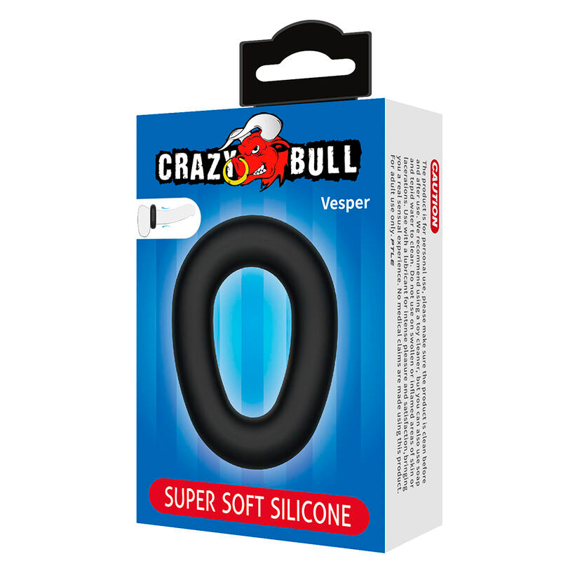 Emballage seul du Crazy Bull Vesper, mention Super Soft Silicone
