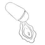 Stimulateur clitoridien rechargeable avec couvercle de prote — emballage produit