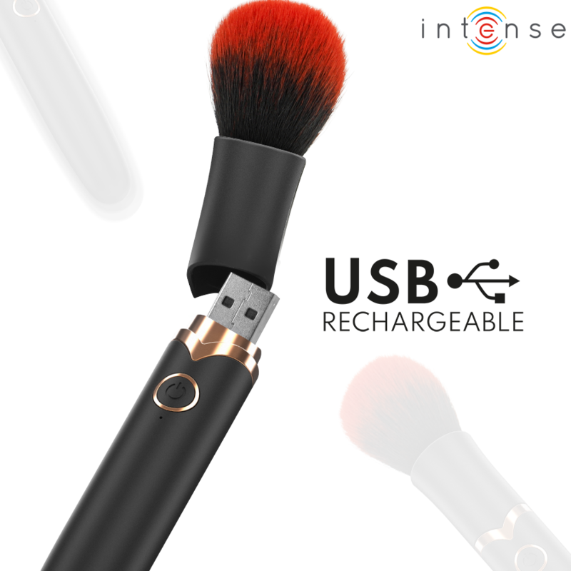 Pinceau de maquillage vibrant