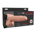 Boîte du gode ceinture creux Fetish Fantasy Series 7 pouces avec harnais, vue de face