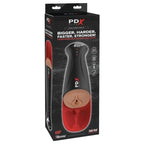 Boîte du masturbateur automatique PDX Elite affichant Fuck-O-Matic Pro XL