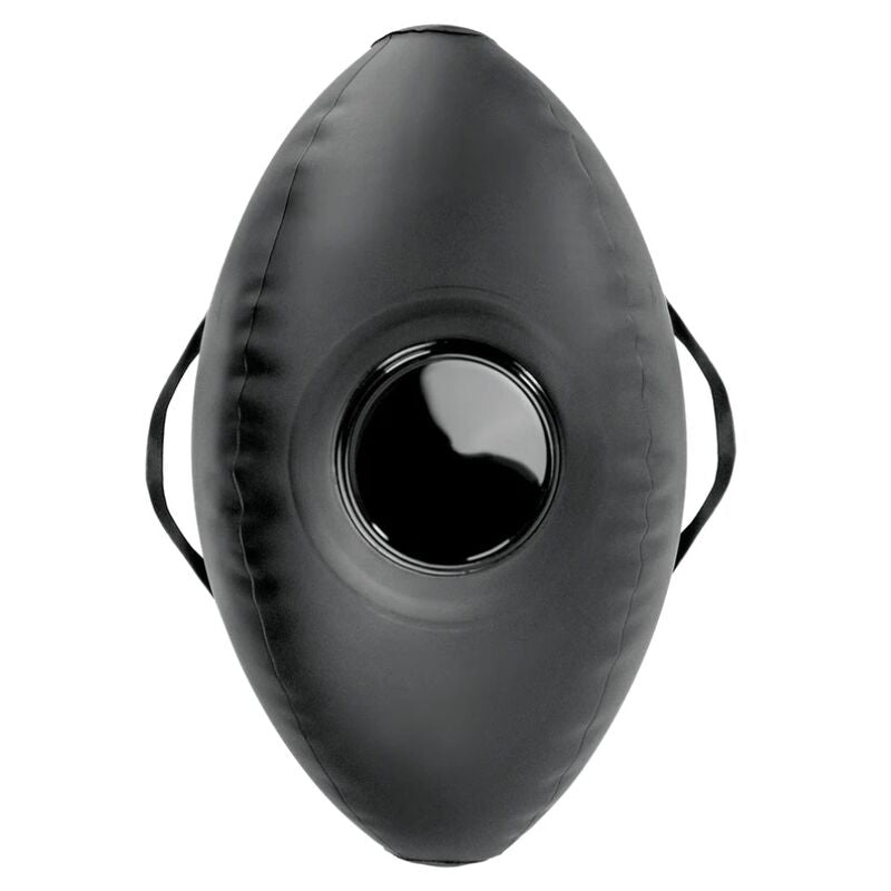 BODY DOCK BOULE GONFLABLE AVEC GODEMICHET NOIR 41,9 CM