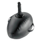 BODY DOCK BOULE GONFLABLE AVEC GODEMICHET NOIR 41,9 CM