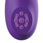 Gros plan sur le panneau de commandes tactile du vibrateur lapin Fantasy for Her Pro Plus Ultimate Pleasure