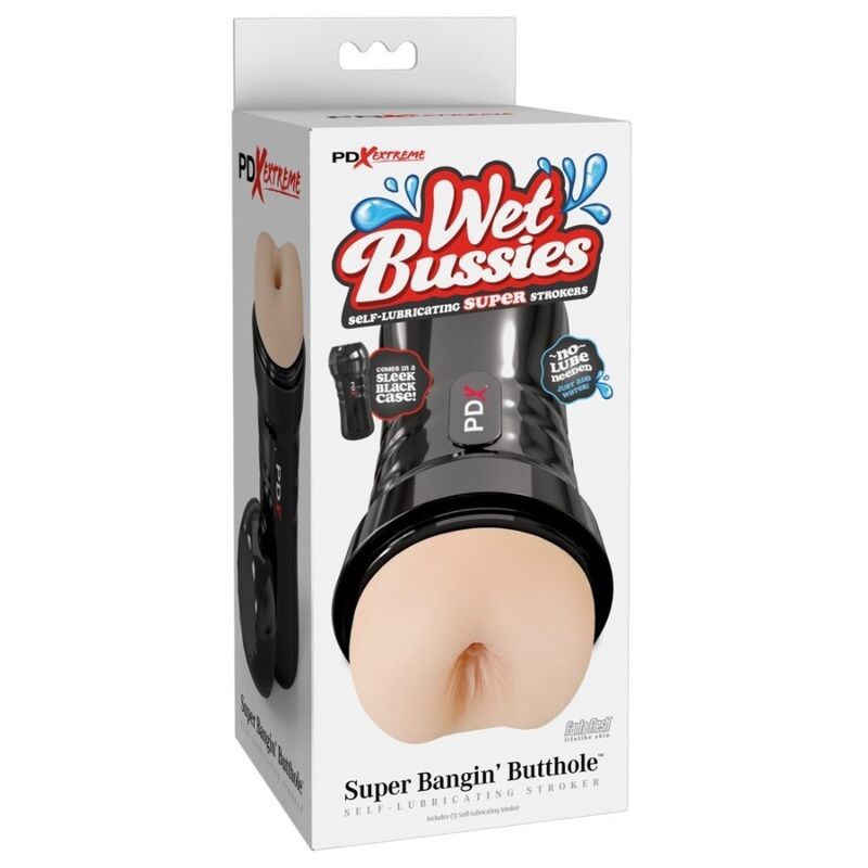 Boîte du masturbateur anal PDX Extreme Wet Bussies Super Bangin' Butthole