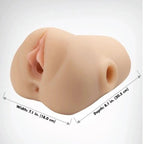 Schéma des dimensions du PDX Plus Pussy Pounder : largeur 18 cm, profondeur 20,5 cm