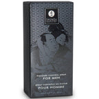 Boîte du spray Shunga Contrôle du Plaisir pour homme, vue de trois quarts