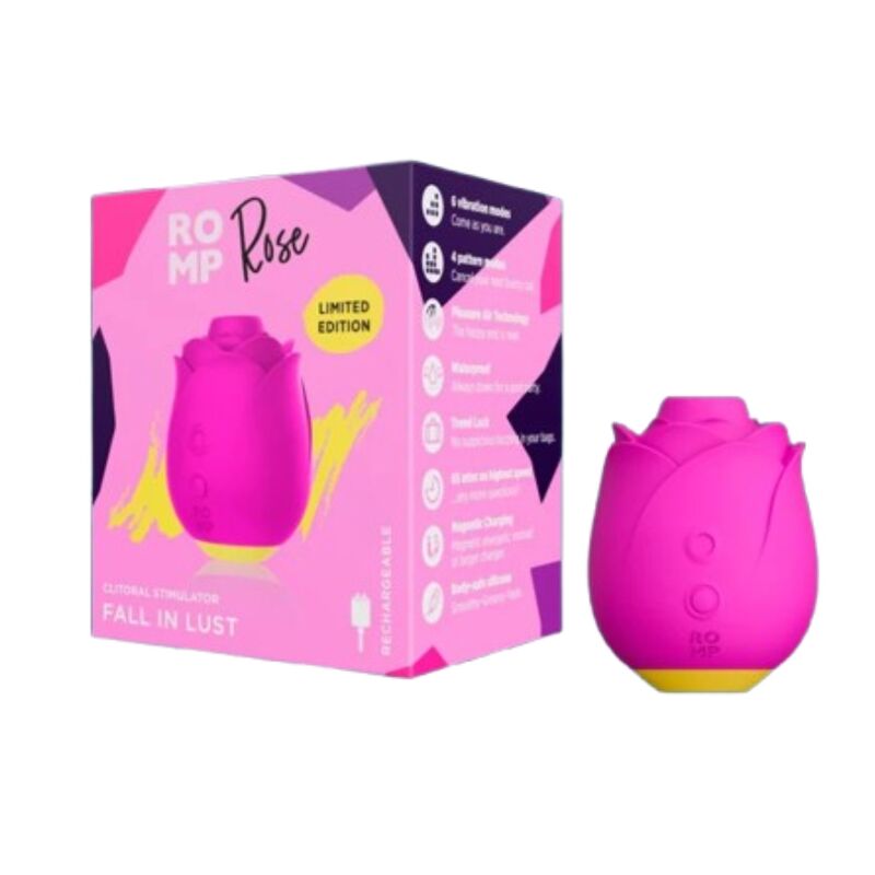 Rose 2.0 Stimulateur Clitoridien Romp — vue rapprochée