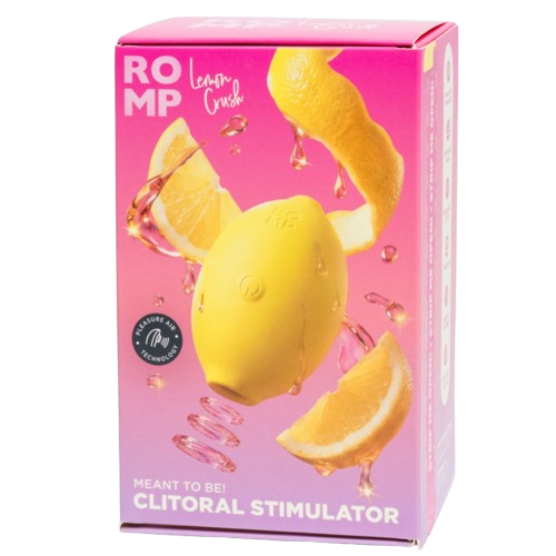 Stimulateur clitoridien aspiration Citron ROMP — angle alternatif