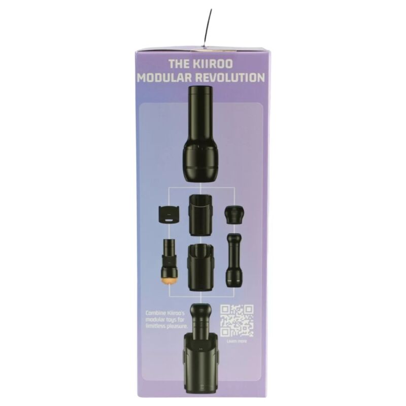 Masturbateur bouche réaliste Raven Mouth Kiiroo — emballage produit
