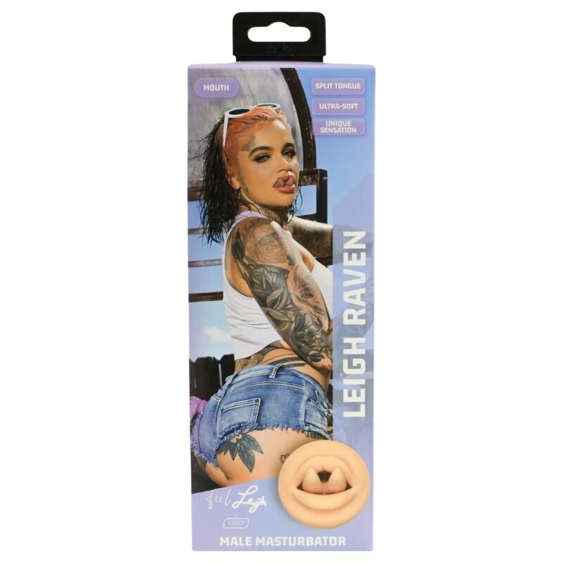 Masturbateur bouche réaliste Raven Mouth Kiiroo — comparatif dimensionnel