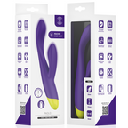 Emballage Intense Paolo G-Point & Clitoral Stimulator, vue de face et de dos montrant le stimulateur à travers une fenêtre découpée