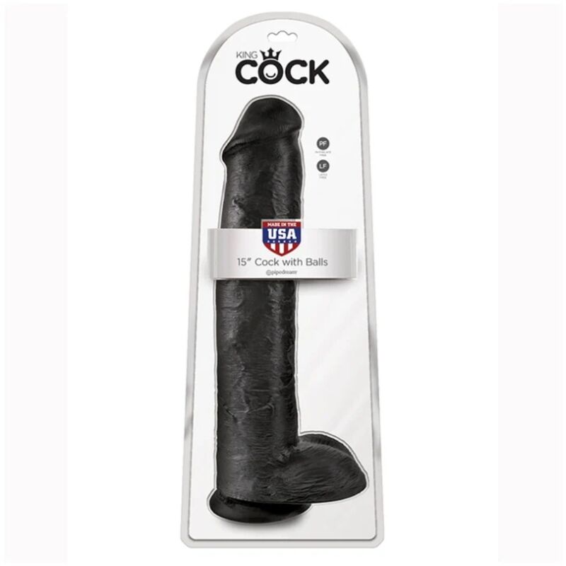 Emballage King Cock 15'' Cock with Balls, vue de face
