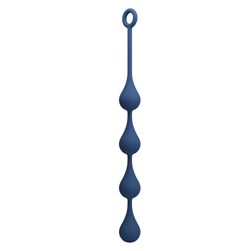 Perles anales MR Play taille L - silicone bleu
