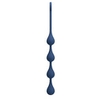 Perles anales MR Play bleues en silicone