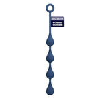 Perles anales MR Play bleues en silicone