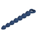 Perles anales MR Play bleues avec plug 26,7 cm