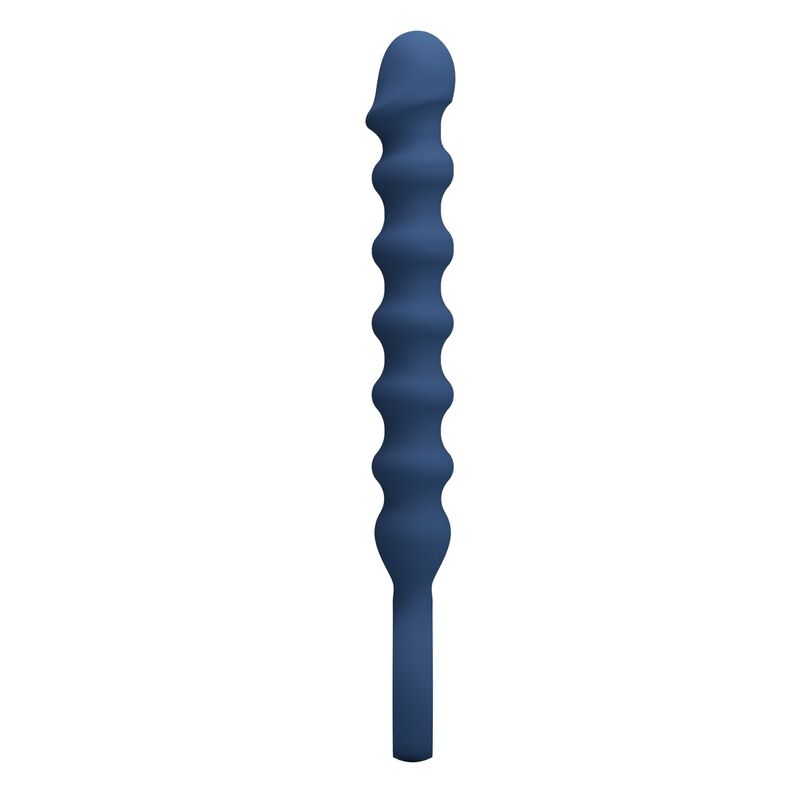 Perles anales MR Play bleues avec plug 28,5 cm