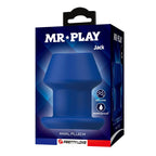 Plug anale cavo MR Play Jack blu taglia M