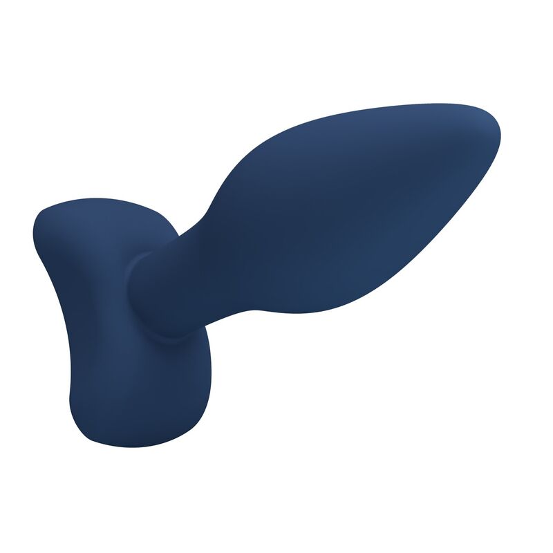 Plug anal conique MR Play bleu en silicone
