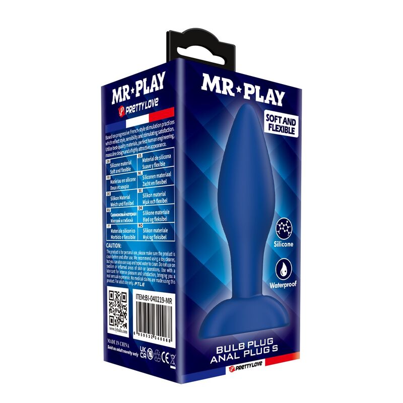 Plug anal conique MR Play taille S - vue complémentaire