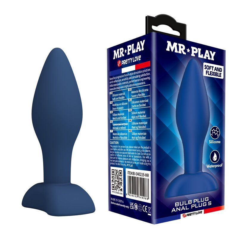 Plug anal conique MR Play taille S - packaging