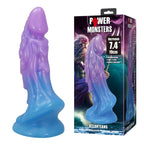 Gode fantasy Power Monsters Atlanteans bleu violet 19 cm