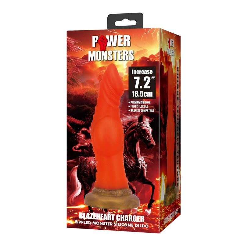 Gode fantasy Power Monsters Blazeheart Charger 18,5 cm