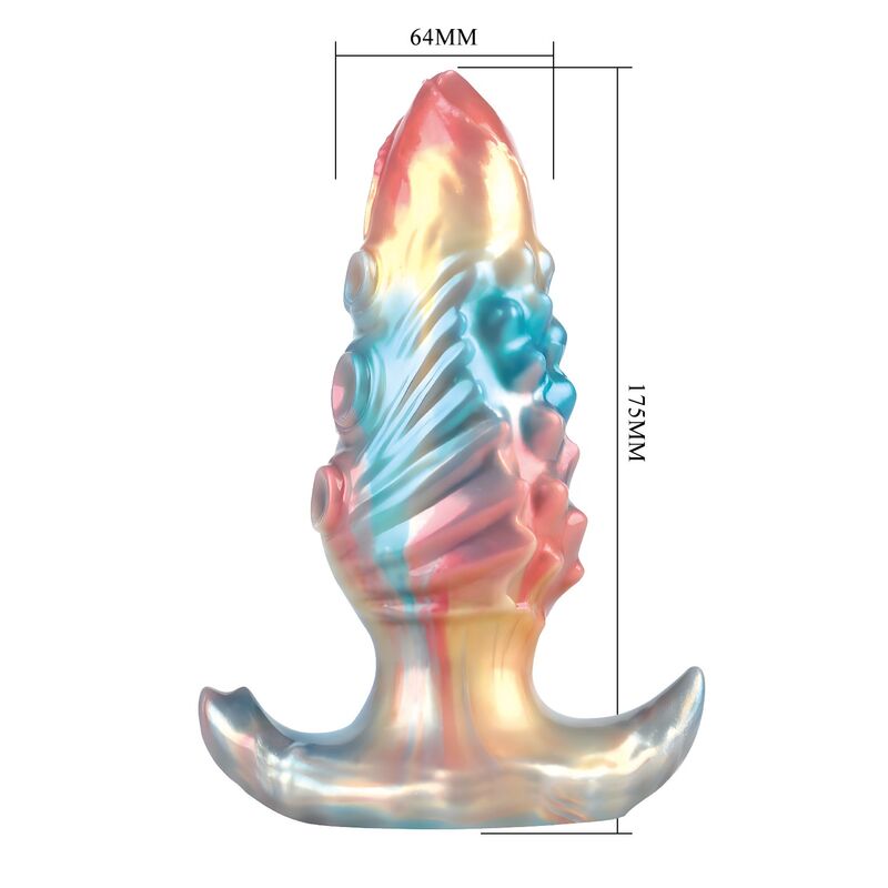 Plug anal insuflável Power Monsters Ebon Leviathan 18 cm