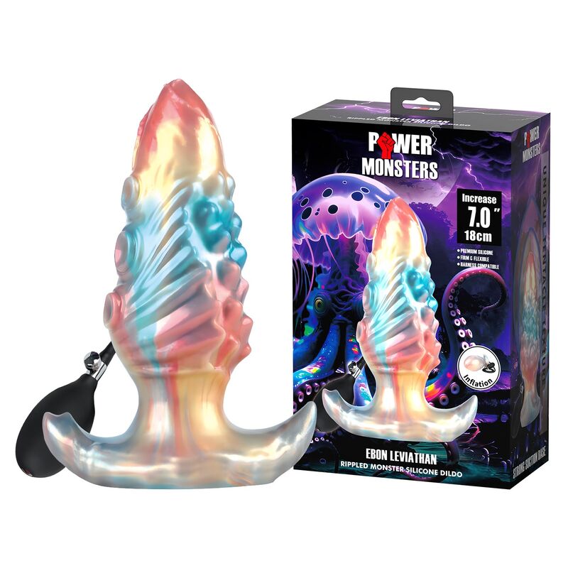 Plug anal insuflável Power Monsters Ebon Leviathan 18 cm