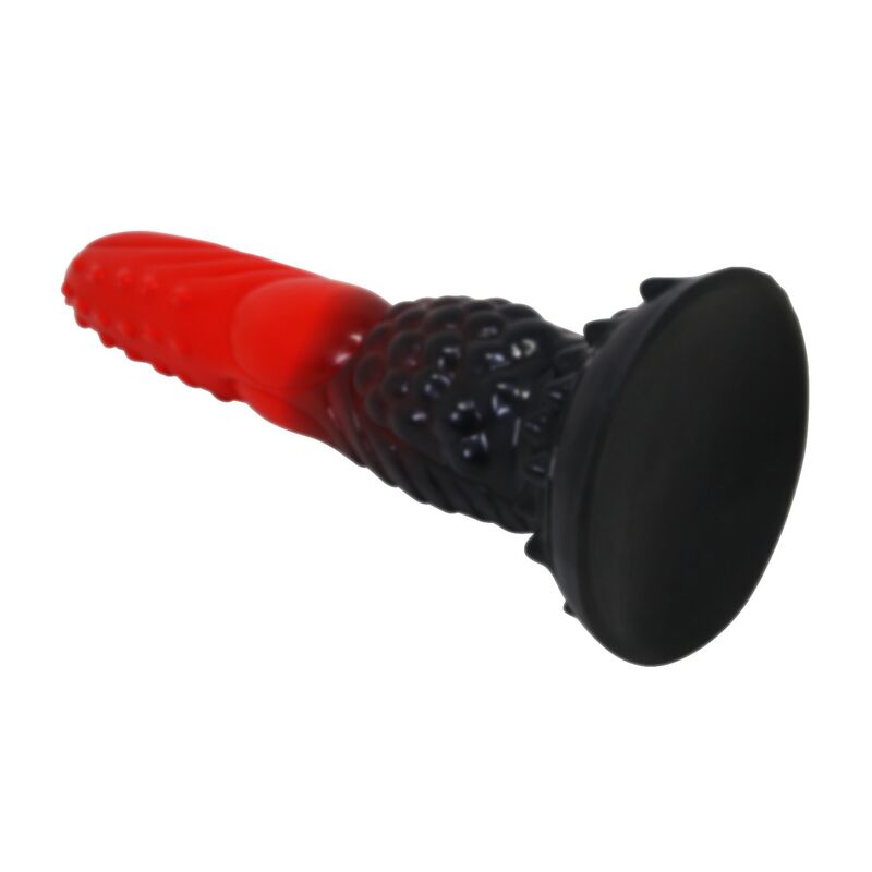 Gode fantasy Power Monsters Fire Dragon rouge noir 24,5 cm