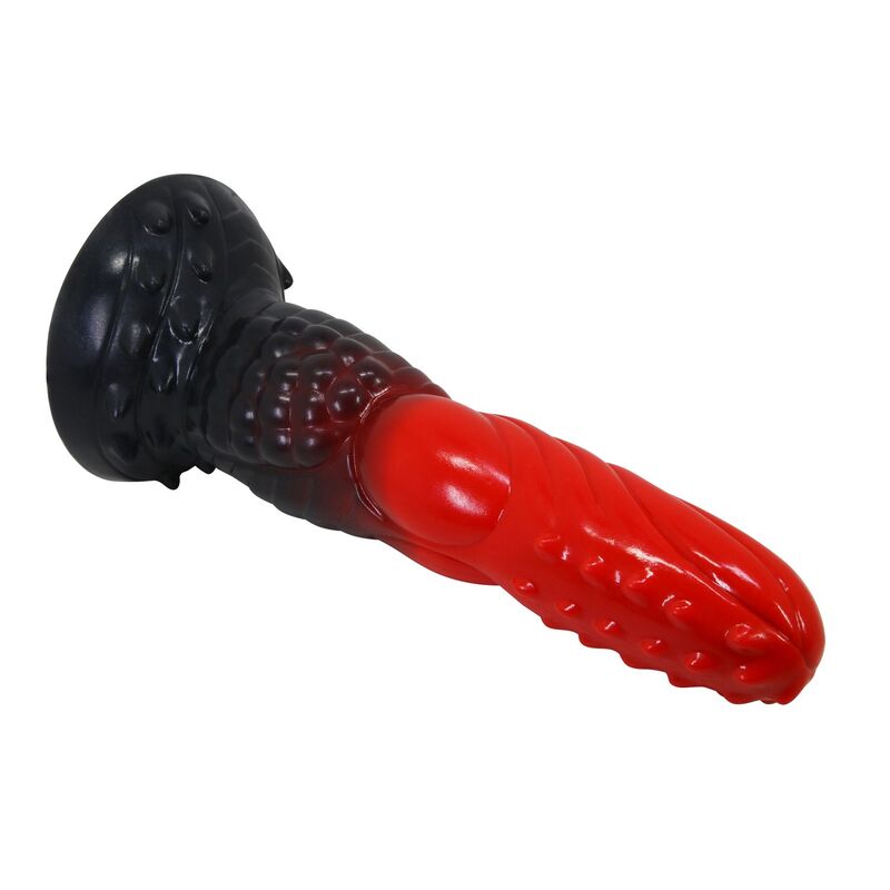 Gode fantasy Power Monsters Fire Dragon rouge noir 24,5 cm