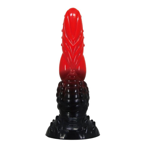 Gode fantasy Power Monsters Fire Dragon rouge noir 24,5 cm