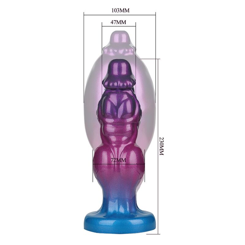 Gode gonflable Power Monsters Rift Titan 24 cm